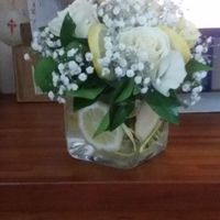 Centrotavola con limoni 