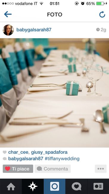 Scatoline tiffany come segnaposto! - 1