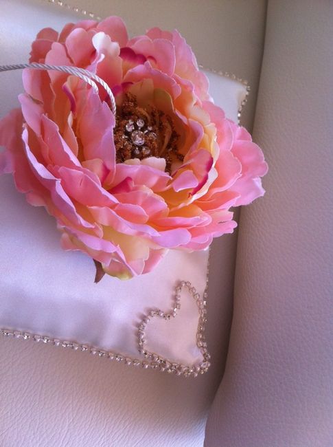 Cuscino porta fedi completato!! - 3