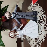 2 matrimoni, 2 cake topper, quale preferisci? - 1