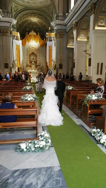 il mio abito visto da dietro