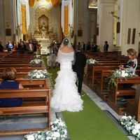 il mio abito visto da dietro