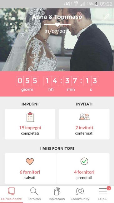 Condividete la data delle vostre nozze - 1