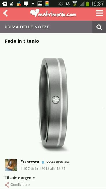 Tipologia fedi - 1