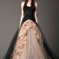 Abito da sposa nero