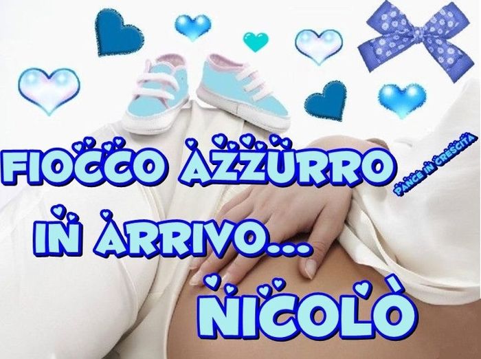 Fiocco azzurro