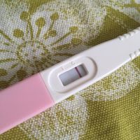 test con linea sbiadita