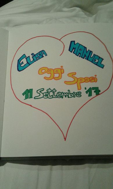 l'inizio del guestbook