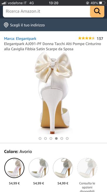 Negozi scarpe sposa a prezzi ragionevoli? - 1