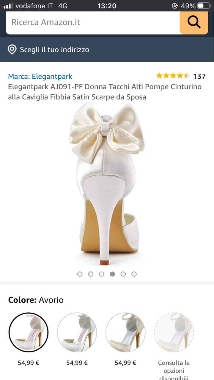 Negozi scarpe sposa a prezzi ragionevoli? - 1