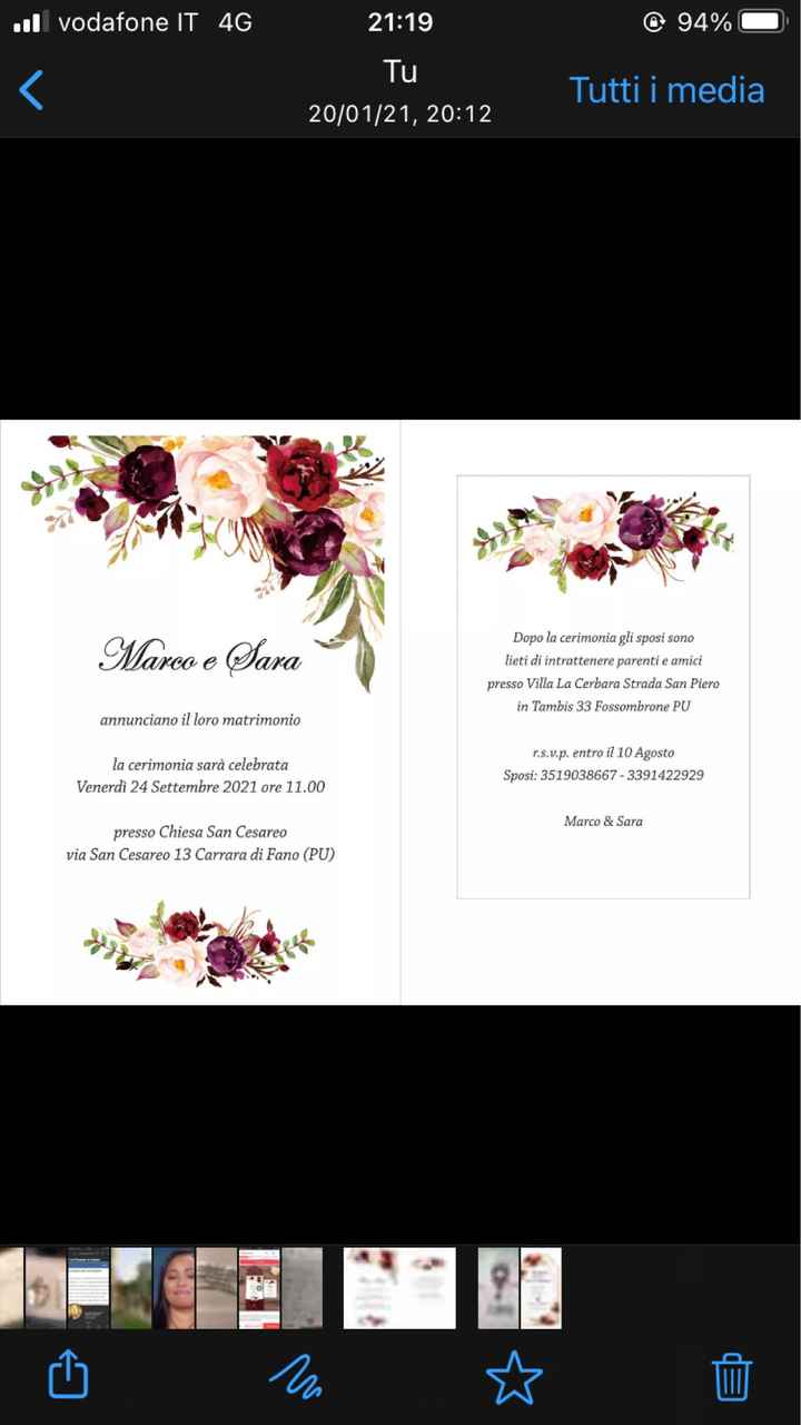 Che ne pensate ❤️ex sposa 18 aprile ..24 settembre ❤️ - 2