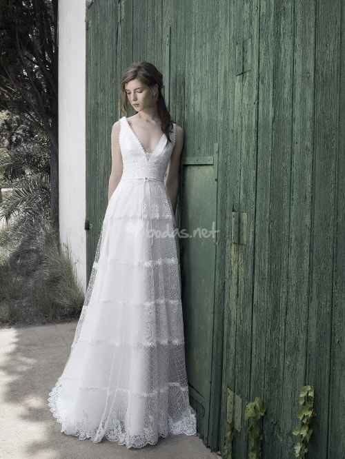 Abiti sposa country shabby chic - 24