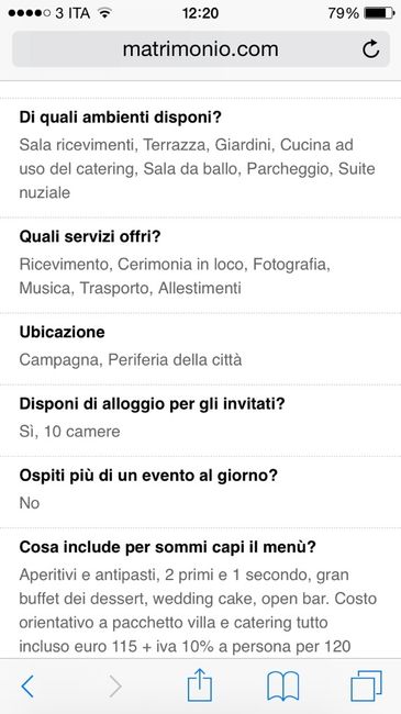 Location matrimonio invernale - roma - 1