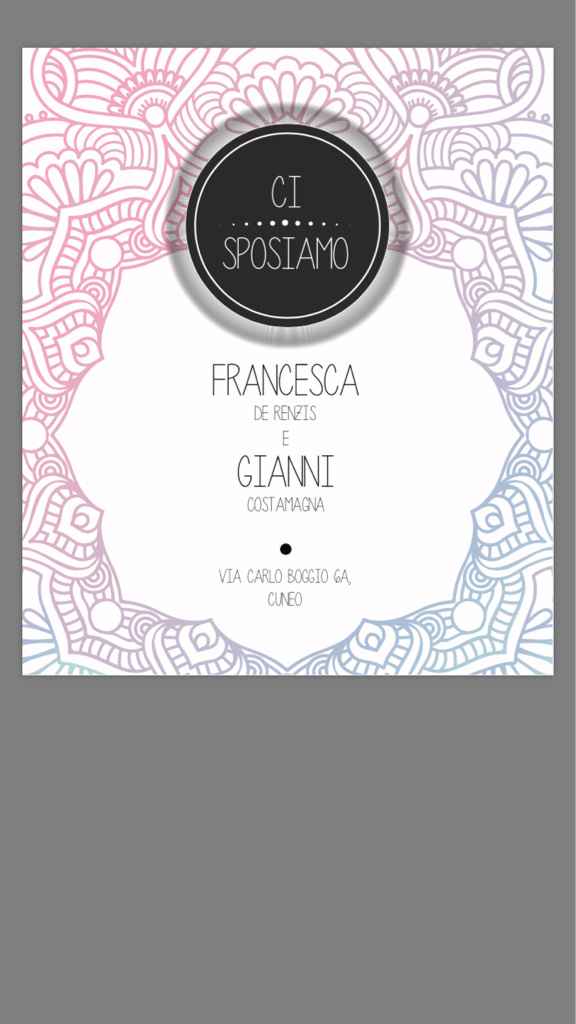 Ecco le partecipazioni!! - 1