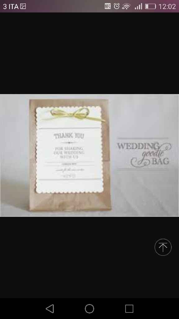 Consiglio wedding bag sondaggio - 1