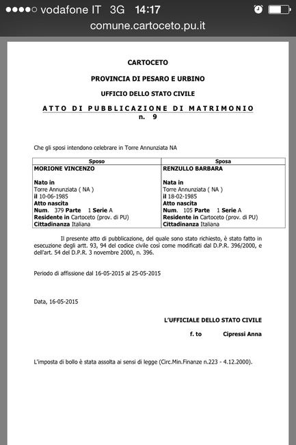 Pubblicazioni in comune - 1