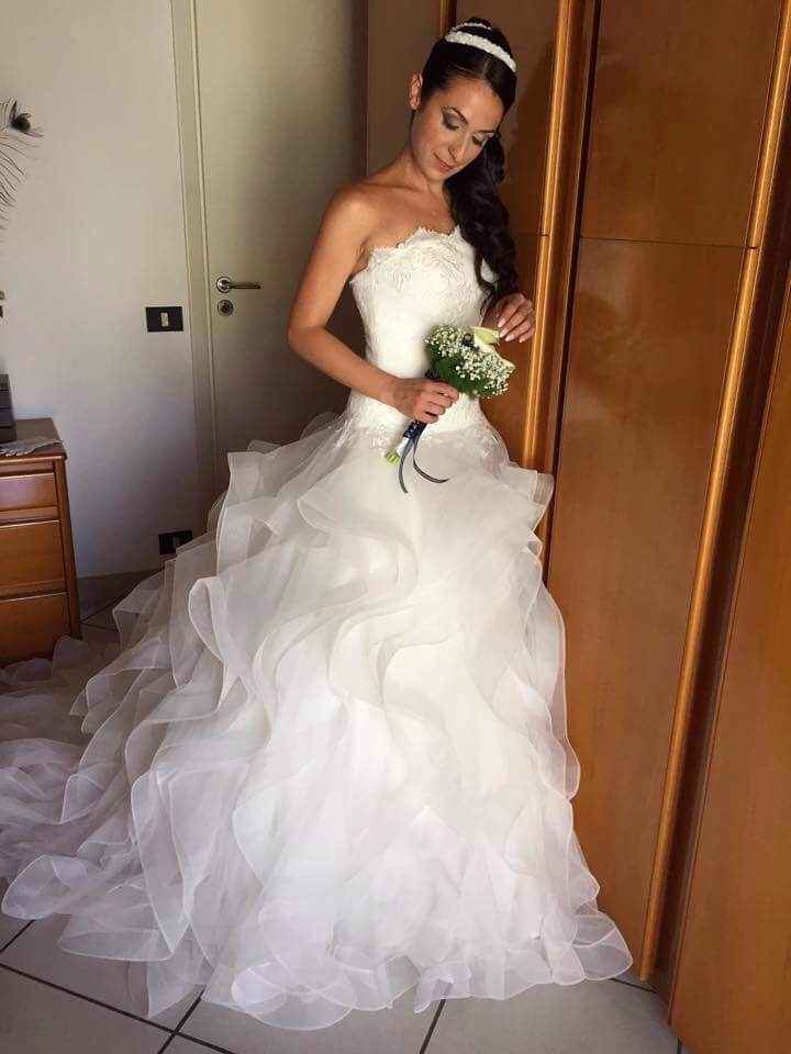 Com'è il vostro abito da sposa? condividiamo la foto? - 1