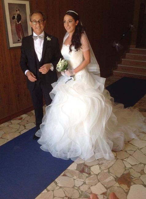 Com'è il vostro abito da sposa? condividiamo la foto? - 3