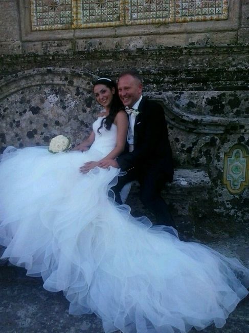 Com'è il vostro abito da sposa? condividiamo la foto? - 5