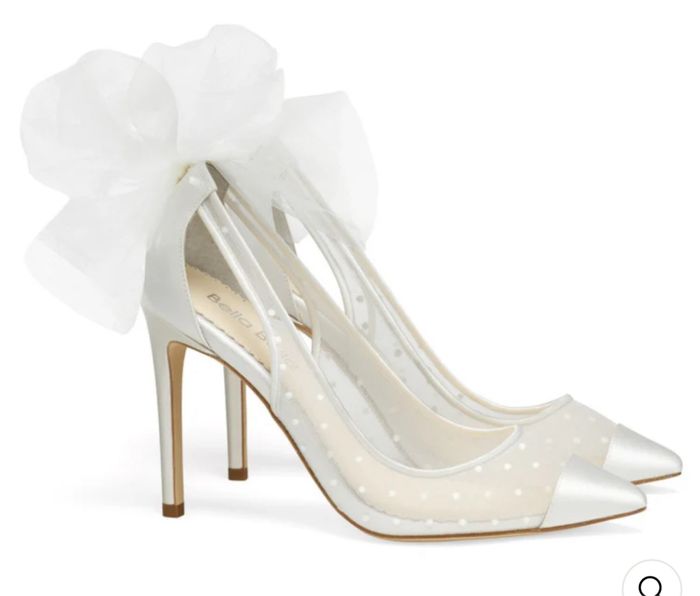 Scarpe sposa in tulle 1