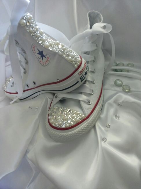 Come modificare delle scarpe x sposa - 3