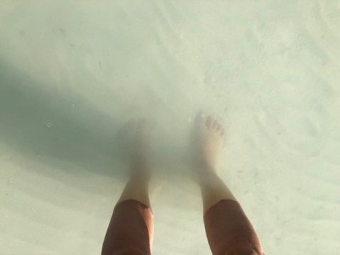 6 Mare non limpido Aitutaki Lagoon Resort