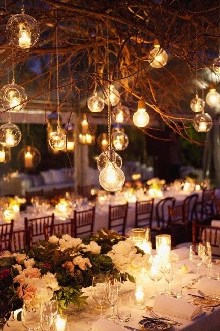 temi per il matrimonio:i giochi di luce 