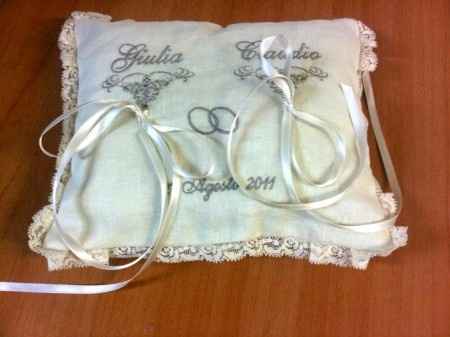 idee cuscinetto portafedi