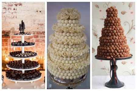 torte nuziali di cioccolati 