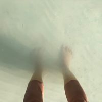 6 Mare non limpido Aitutaki Lagoon Resort