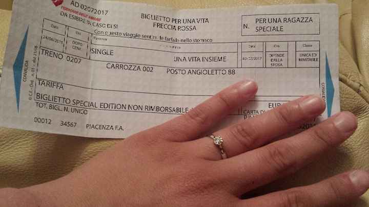 Abemus propostam ed anellum??? - 2