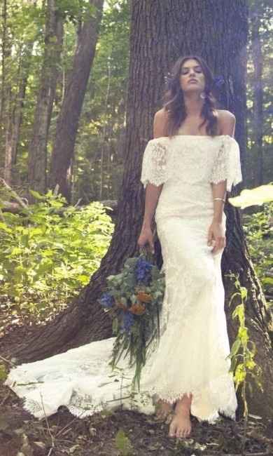 Sfida sposa boho chic - abito
