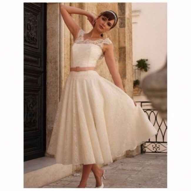 Sfida della sposa vintage - abito