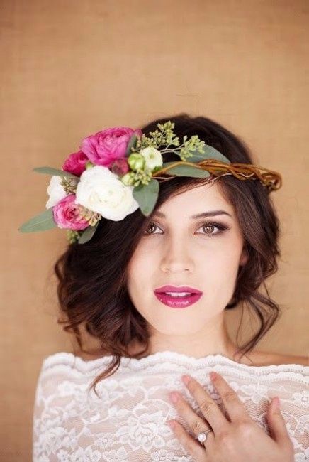 Sfida sposa boho chic - trucco
