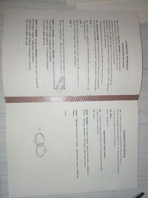 Il libretti messa terminati.... happy -5 - 2