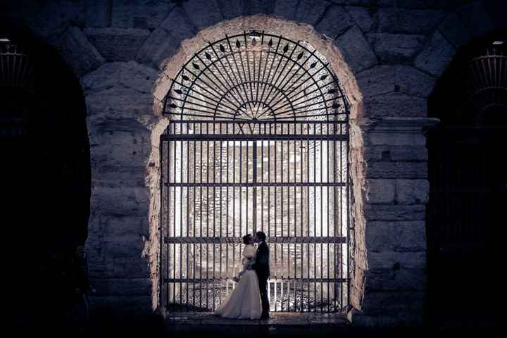 Prima foto album di nozze