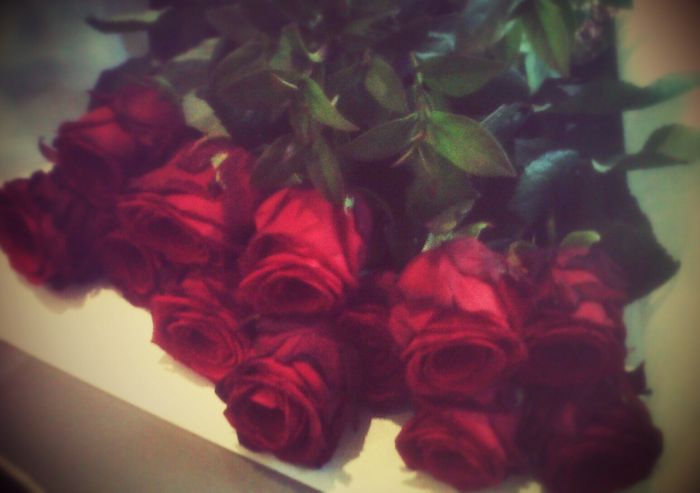 fascio di rose rosse♥