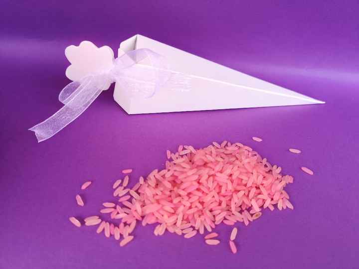 Wedding bags e riso colorato - 2