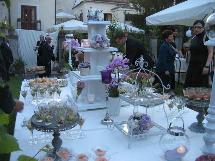 Aperitivo in lilla