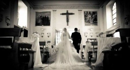 Nella mia bellissima chiesa.....