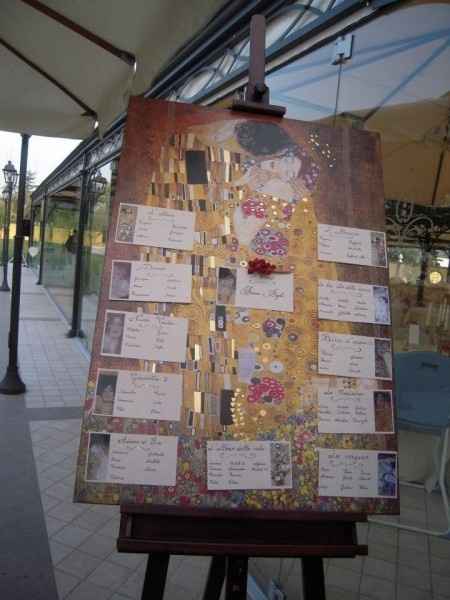 TABLEAU CON LE OPERE DI KLIMT