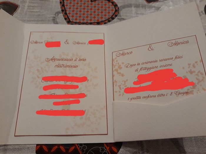 Partecipazioni arrivate 😍 - 1