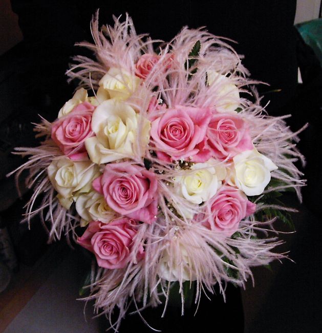 Bouquet con piume 1