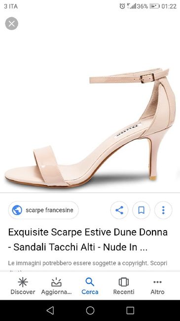 Scarpe color nude tacco basso - 3