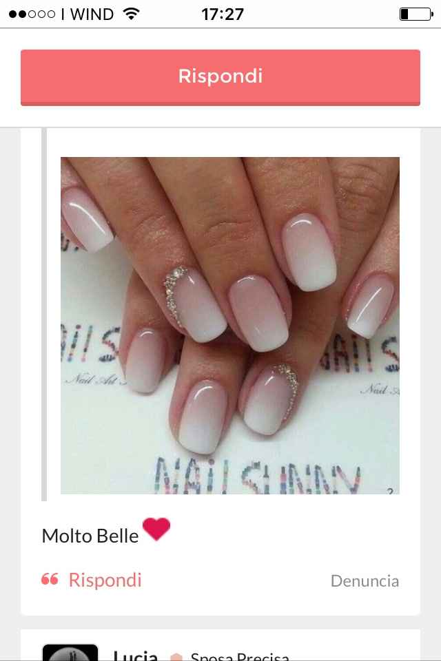 Manicure sposa - 1
