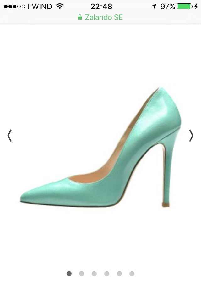 Scarpe color tiffany - 2