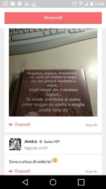 Frasi per lista in agenzia - 1