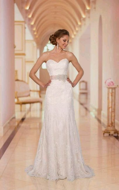 Abito da sposa in pizzo - 1