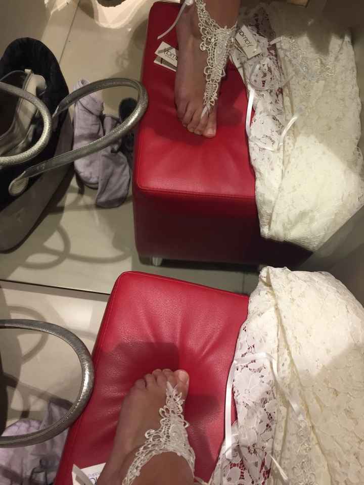 No ciabattine sposa ma ..... 👣☺️☺️☺️☺️ - 1