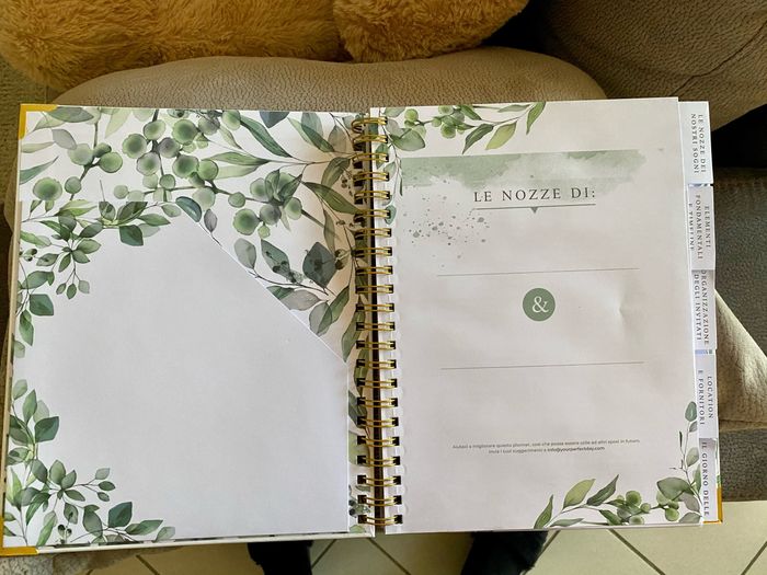 Quaderno per organizzare il matrimonio 2